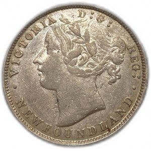 Kanada, 20 centů, 1865