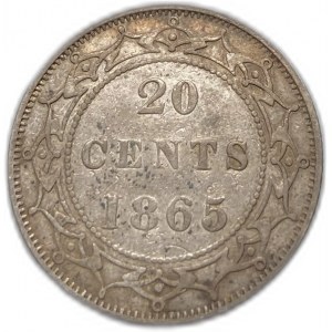Canada, 20 Cents, 1865