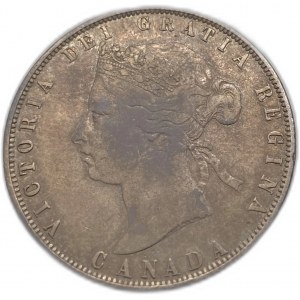 Canada, 50 centesimi, 1872 H