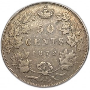 Kanada, 50 Cents, 1872 H