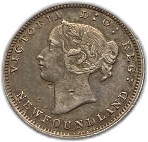 Canada, Terre-Neuve 5 Cents, 1880
