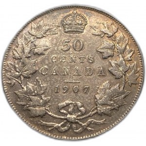 Kanada, 50 centů, 1907
