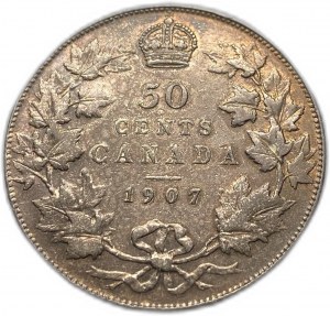 Canada, 50 centimes, 1907