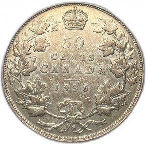 Kanada, 50 centov, 1936