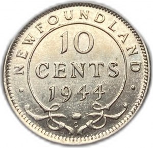 Canada, 10 Cents 1944 C,Terre-Neuve