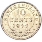 Kanada, 10 Cents 1944 C,Neufundland