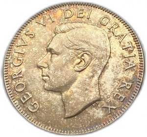 Kanada, 50 centów, 1948 r.