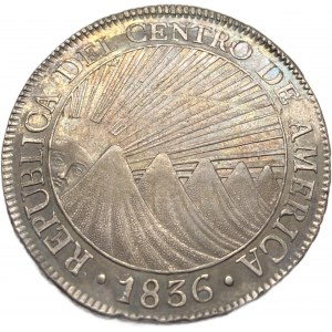 République centraméricaine, 8 Reales, 1836 NGM