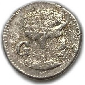 Středoamerická republika, 1/4 Real, 1843 G