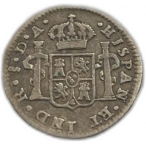 Chile, 1/2 Real, 1797 DA