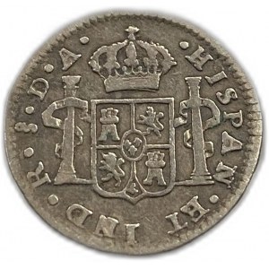 Čile, 1/2 reálu, 1797 DA