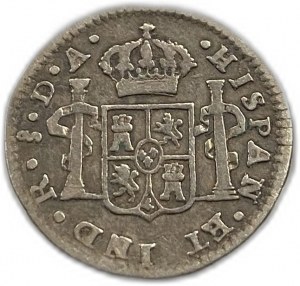 Chile, 1/2 Real, 1797 DA