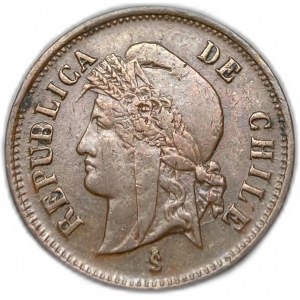 Chili, 1 centavo, 1879