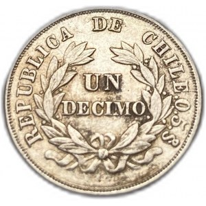 Chile, 1 Decimo, 1892/82