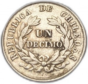 Chile, 1 Dezimo, 1892/82