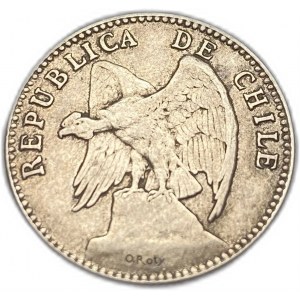 Cile, 20 Centavos, 1895