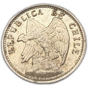 Cile, 10 centavos, 1896