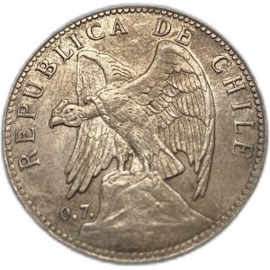 Cile, 50 Centavos, 1902