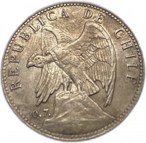 Cile, 50 Centavos, 1902