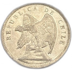 Chile, 40 centavos, 1908/6