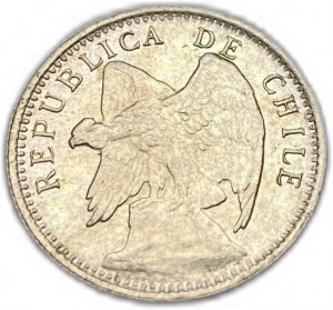 Cile, 10 Centavos, 1913