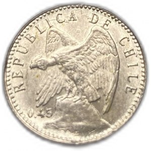 Chile, 5 Centavos, 1916