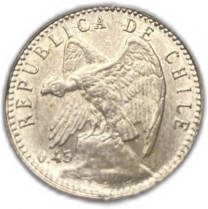 Cile, 5 Centavos, 1916
