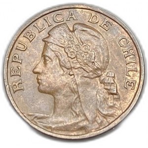 Chile, 2 centavos, 1919