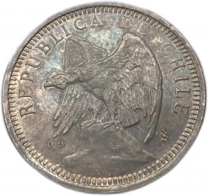 Chile, 5 pesos, 1927