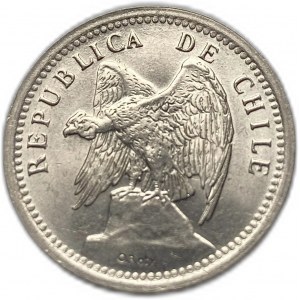 Chile, 20 centavos, 1938