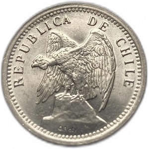Čile, 20 centavos, 1938