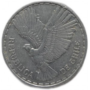 Chile, 1 Centesimo, 1961