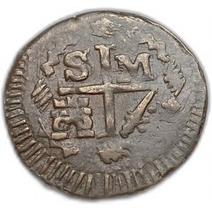 Colombia, 1/4 Real 1820 SM, Città di Santa Marta