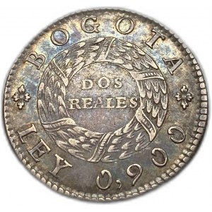Kolumbia, 2 Reales, 1848