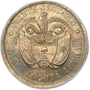 Colombie, 20 Centavos, 1897