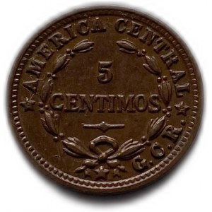 Costa Rica, 5 Centimos, 1929 P