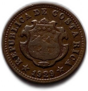 Kostarika, 5 Centimos, 1929 P
