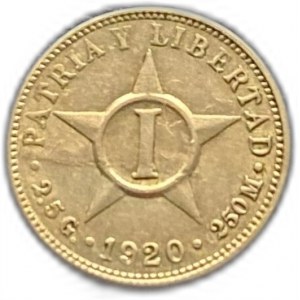 Kuba, 1 centavo, 1920