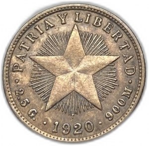 Kuba, 10 centavos, 1920
