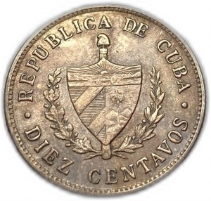 Kuba, 10 Centavos, 1920