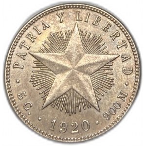 Kuba, 20 Centavos, 1920