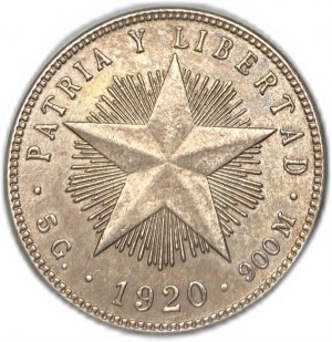 Cuba, 20 Centavos, 1920