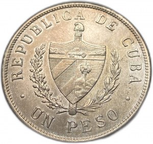 Kuba, 1 peso, 1932