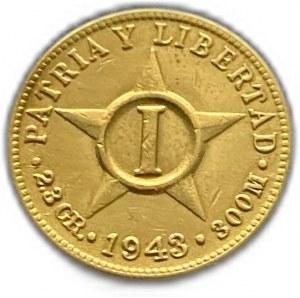 Cuba, 1 Centavo, 1943