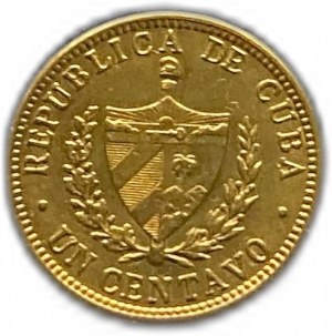 Cuba, 1 Centavo, 1943