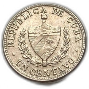 Cuba, 1 Centavo, 1946