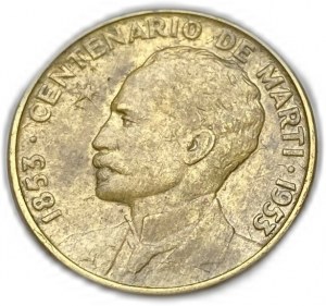 Cuba, 1 Centavo, 1953