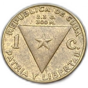 Kuba, 1 Centavo, 1953