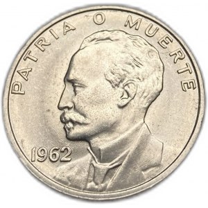 Kuba, 20 centavos, 1962