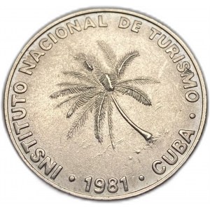 Kuba, 50 centavos, 1981,Intur